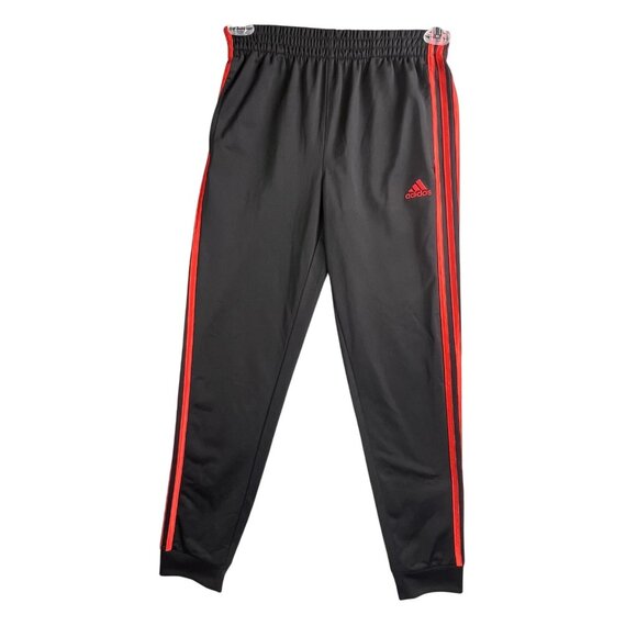 Adidas Pants Women's Large Black Red Workout joggers Tiro Athletic Track AK0103 - Picture 1 of 16